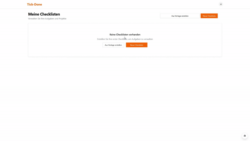 Tick-Done App Screenshot
